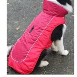 CHAQUETA PARKA IMPERMEABLE TALLA L (Rojo)