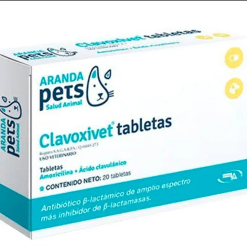 CLAVOXIVET TABLETAS (Amoxicilina)