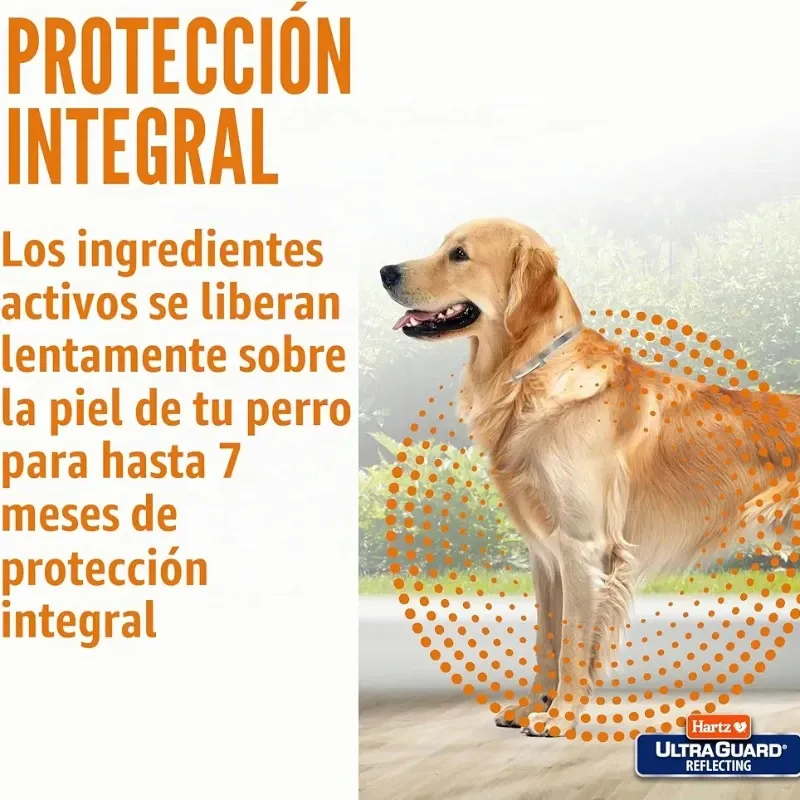 COLLAR ULTRAGUARD ANTIPULGAS Y GARRAPATAS (26 pulgadas)