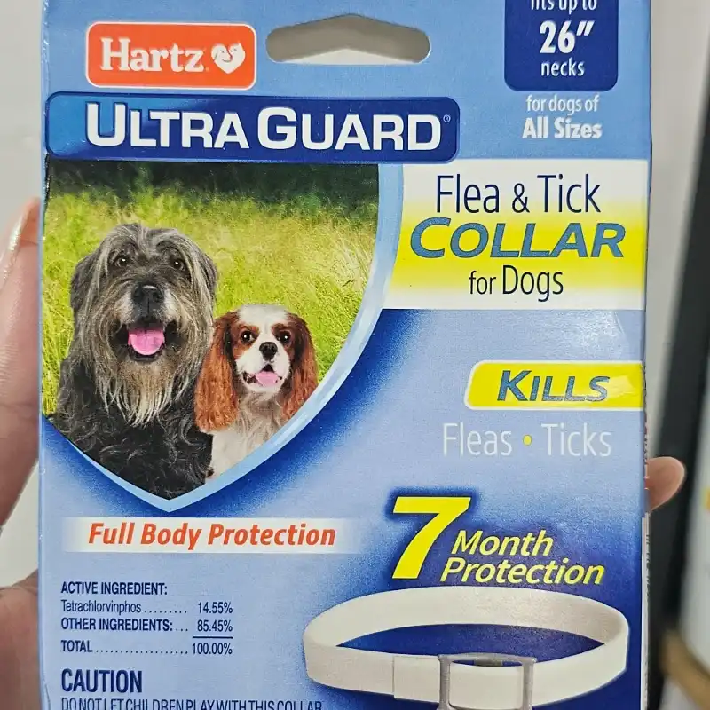 COLLAR ULTRAGUARD ANTIPULGAS Y GARRAPATAS (26 pulgadas)