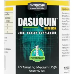 Dasuquin con MSM perros <60 lbs 84 tabletas