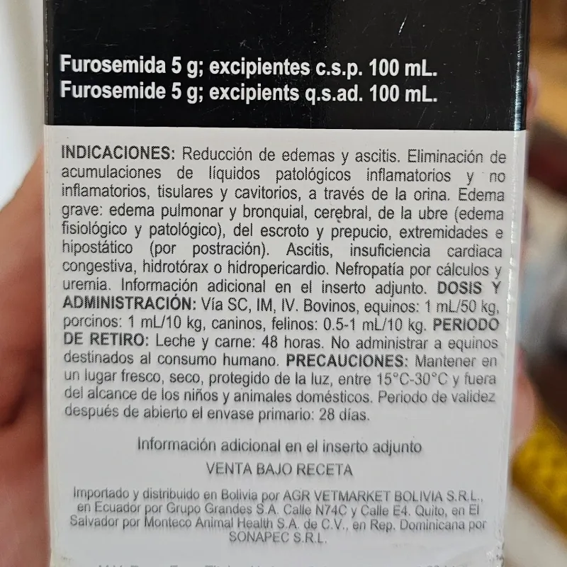 Diuride® 500 (Furosemida)