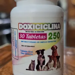 DOXICICLINA 250 MG (30 tab)