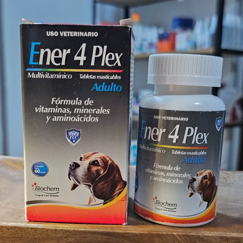ENER 4 PLEX ADULTO 60 TABLETAS