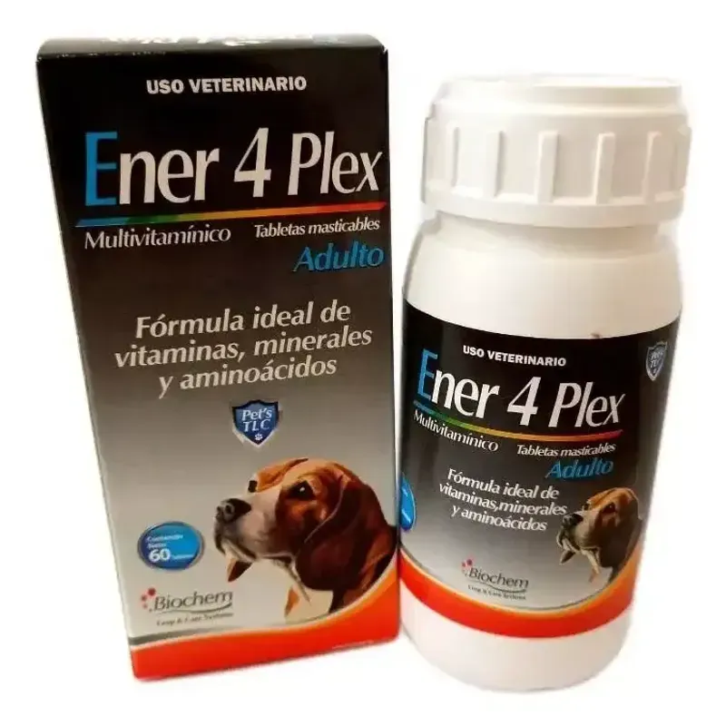 ENER 4 PLEX ADULTO 60 TABLETAS