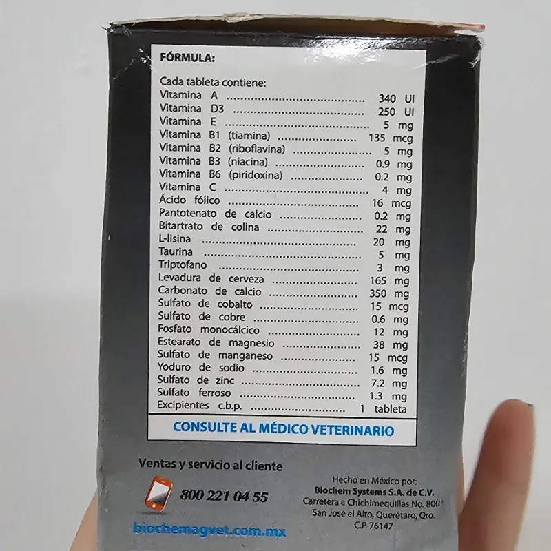 ENER 4 PLEX PUPPY 60 TABLETAS 