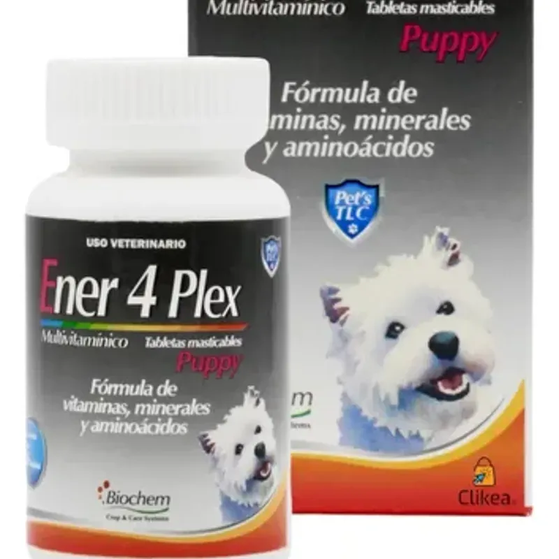 ENER 4 PLEX PUPPY 60 TABLETAS 