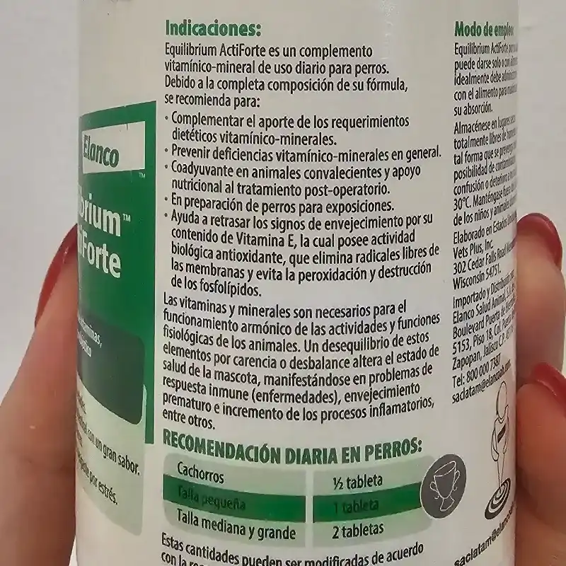 EQUILIBRIUM ACTIFORTE 60 TAB