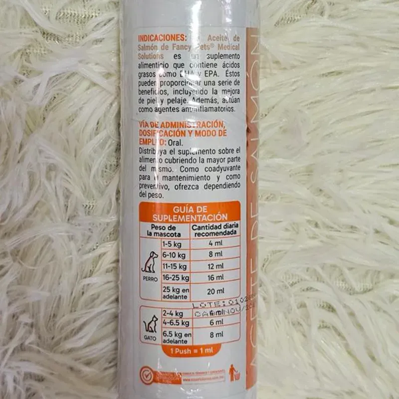 FANCY PETS ACEITE DE SALMÓN 250 ML