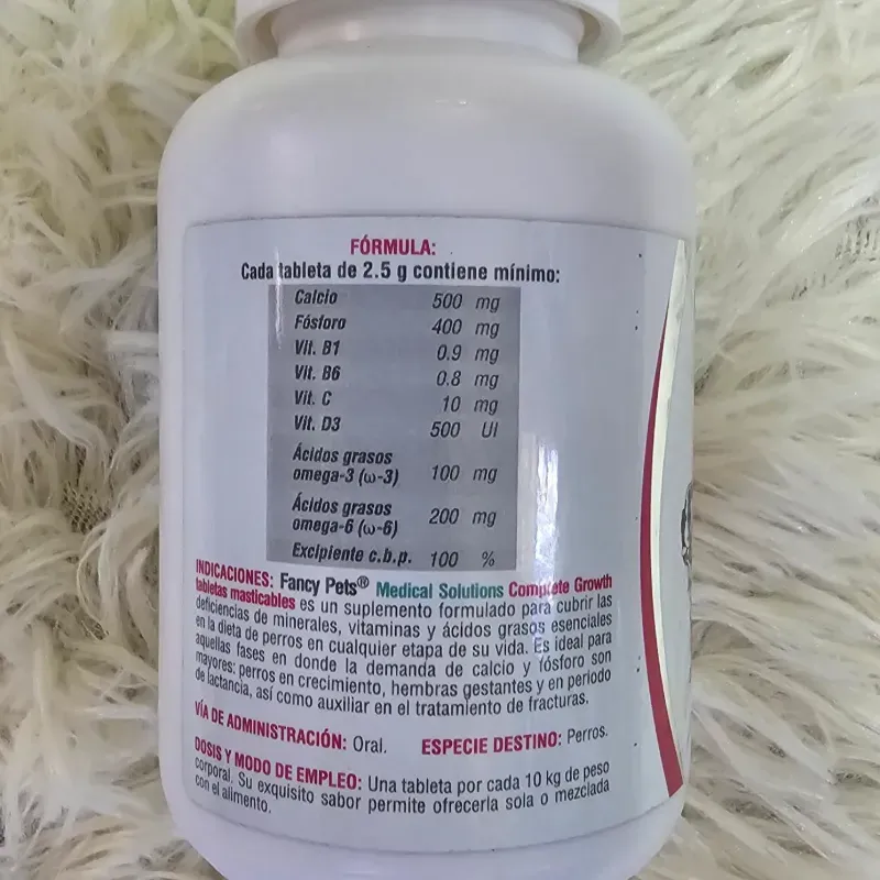 FANCY PETS COMPLETE GROWTH 60 TAB