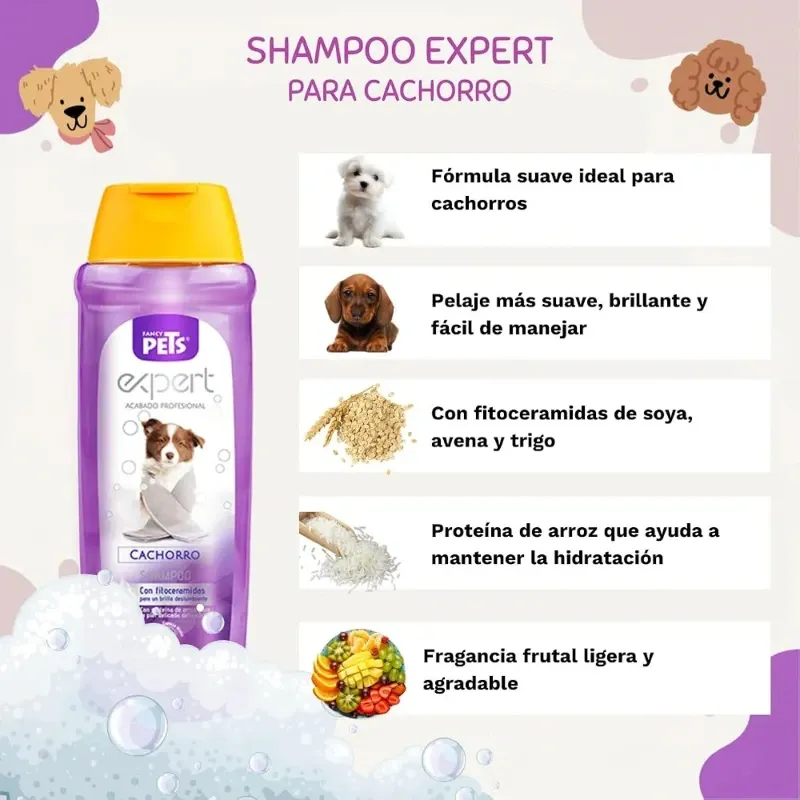 SHAMPOO EXPERT PARA CACHORROS 500 ML