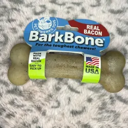 HUESO MEDIADO MORDEDOR RESISTENTE BARKBONE (Sabor Bacon)