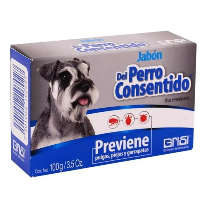 JABON DEL PERRO CONSENTIDO (Antipulgas) 100 g
