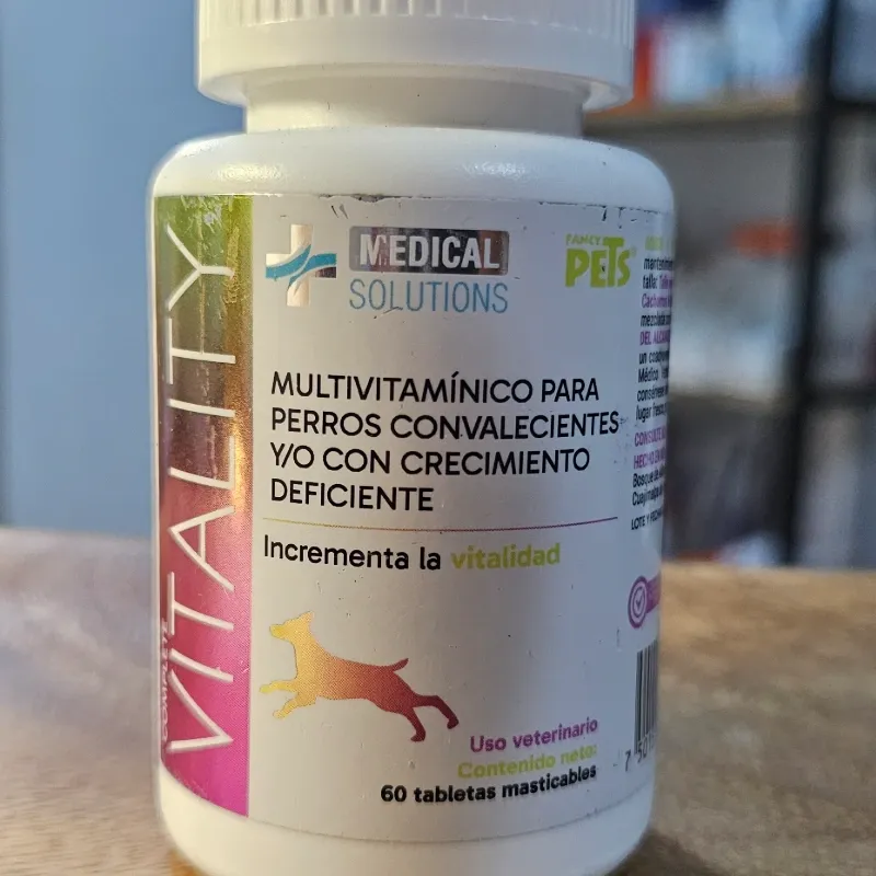 Complete Vitality Suplemento multivitamínico y mineral con aminoácidos 60 tab