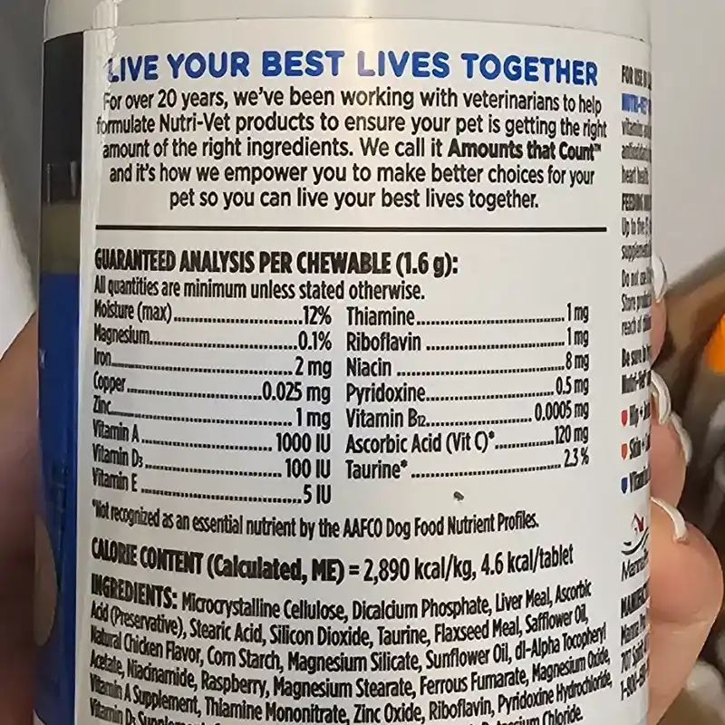 NUTRI-VET PUPPY-VITE 120 TAB