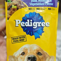 PEDIGREE BEEF, NOODLES & VEGETABLES 100 g (Carne de Res, Fideos y Vegetales)