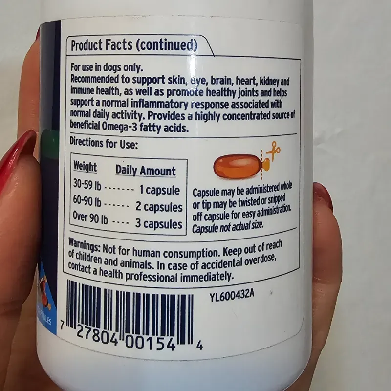 PET PROTECT OMEGA-3 FISH OIL 60 TAB