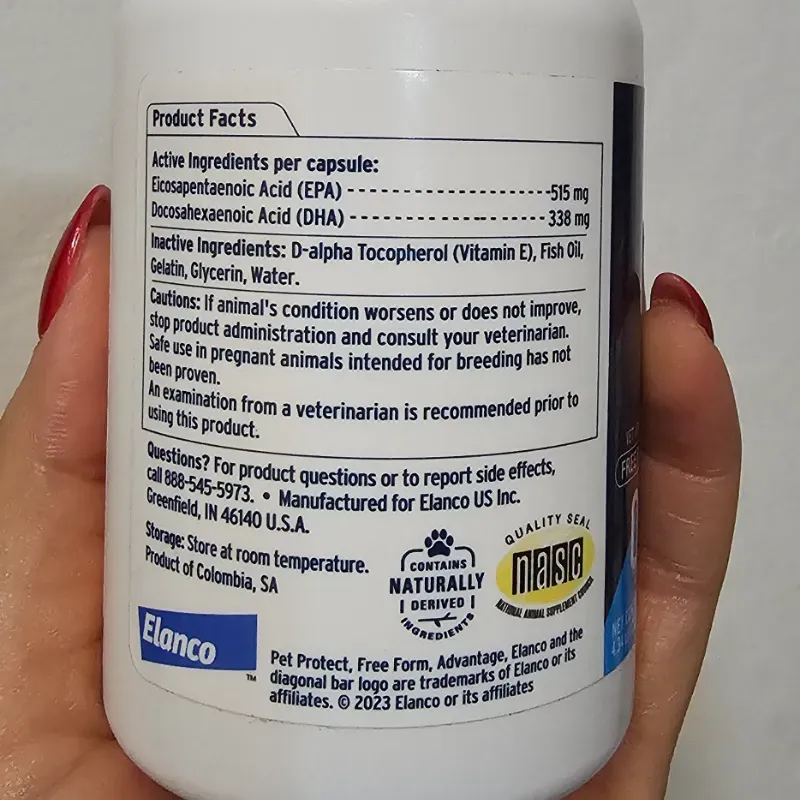 PET PROTECT OMEGA-3 FISH OIL 60 TAB