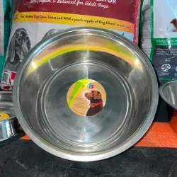 PLATO DE ACERO BASE ANTIDERRAPANTE 96 OZ