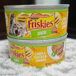 PURINA FRISKIES PATÉ LIVER & CHICKEN 5.5 oz (Hígado y Pollo)