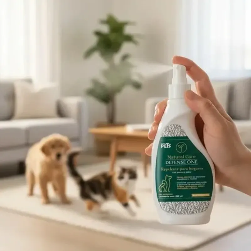 REPELENTE PARA HOGARES CON PERROS Y GATOS 250 ML