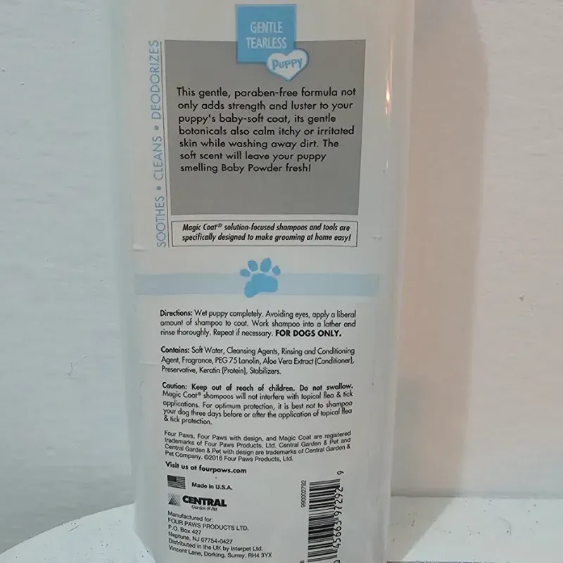 SHAMPOO MAGIC COAT GENTLE TEARLESS PUPPY (473 ml)