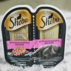 SHEBA WITH SUSTAINABLE SALMÓN 75 g (Con Salmón Sustentable)