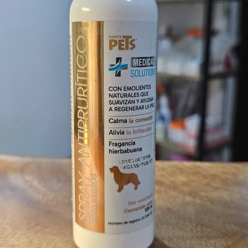 SPRAY ANTIPRURÍTICO FANCY PETS 125 ML