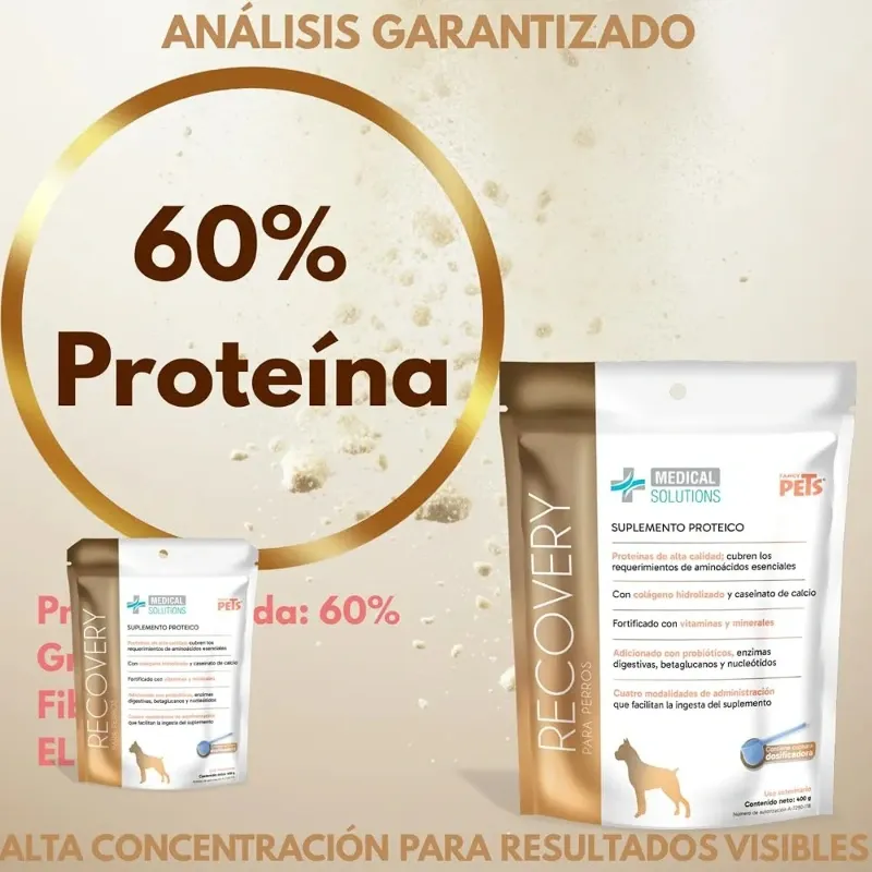 SUPLEMENTO PROTEICO PARA PERROS 400 g