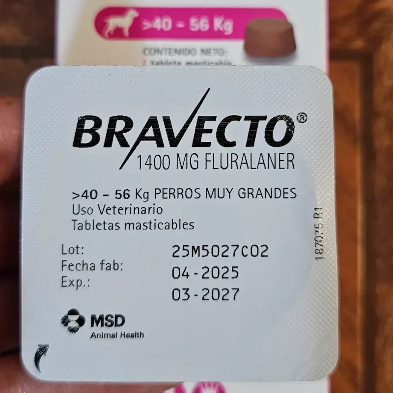 BRAVECTO 1400 MG (40-56 KG) FLURALANER 