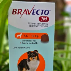 Tableta Bravecto 1M 4.5-10 kg