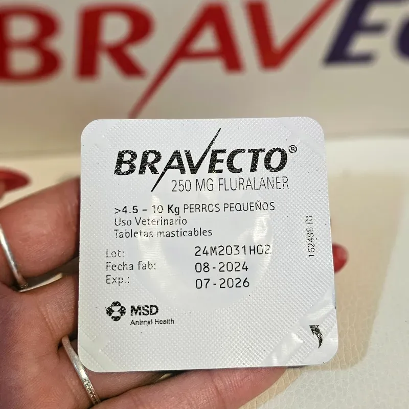 BRAVECTO 250 MG (4.5-10 KG) FLURALANER 