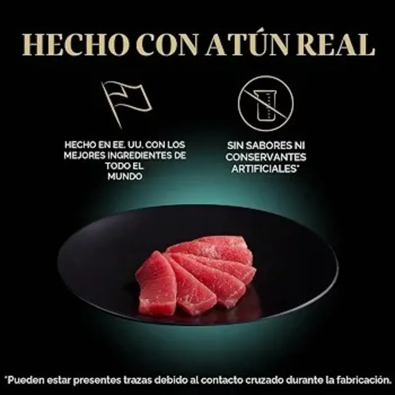 SHEBA WITH SUSTAINABLE TUNA 75 g (Atún en trozos tiernos en salsa)