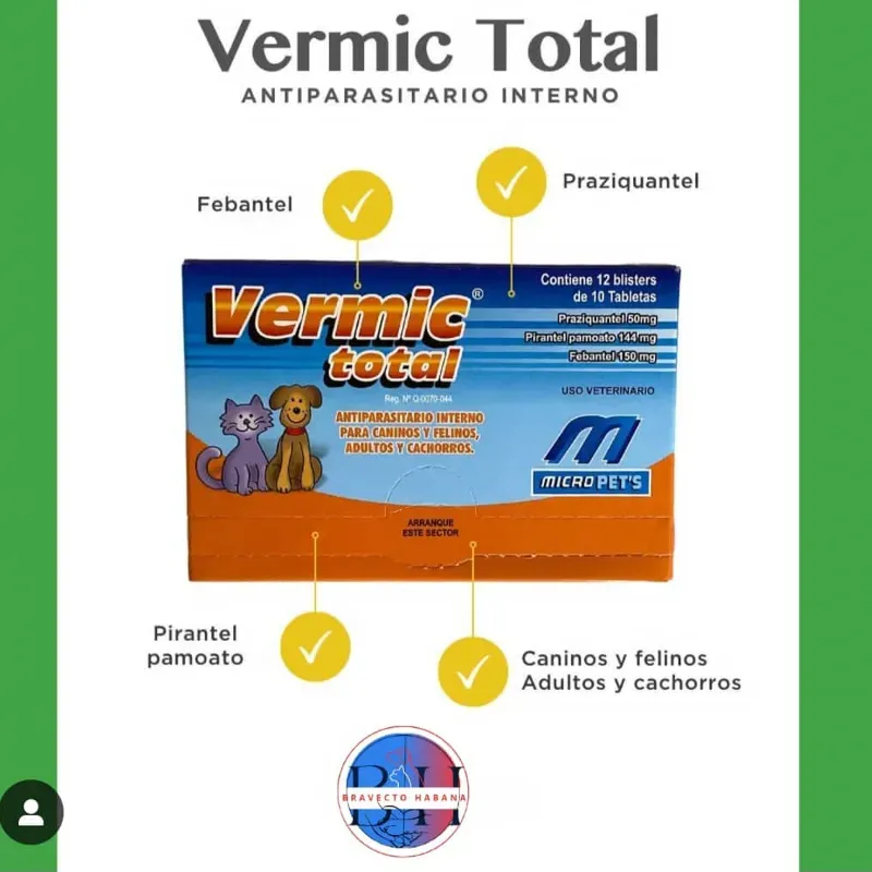 VERMIC TOTAL (10 KG) 300 CUP