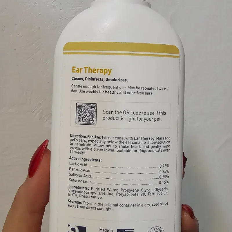 VETERINARY FORMULA CLINICAL CARE EAR THERAPY 237 ML