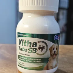 Vitha-Tabs Complemento alimenticio para perros de razas pequeñas