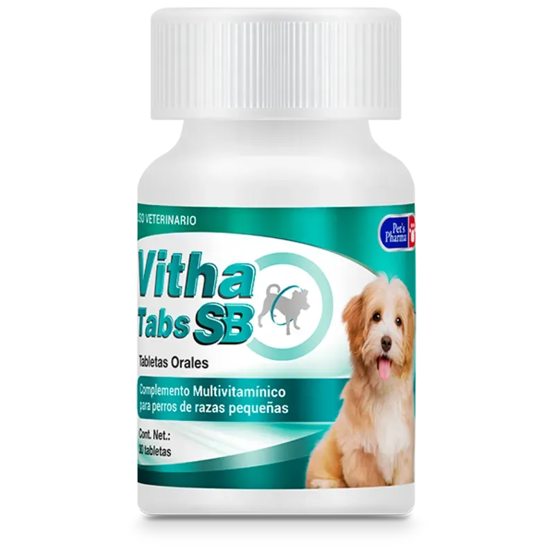 VITHA-TABS MULTIVITAMINICO RAZAS PEQUEÑAS
