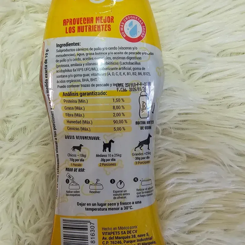 VORY SALUD INTESTINAL (Sabor pollo) 260 g