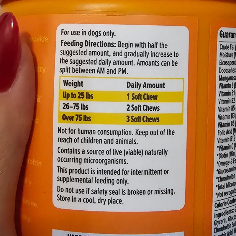 MULTIVITAMINA 8 EN 1 ZESTY PAWS 90 TABLETAS