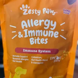 ZESTY PAWS ALLERGY AND IMMUNE BITES 