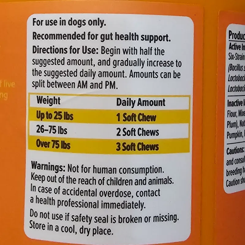 PROBIÓTICOS ZESTY PAWS 90 MASTICABLES  