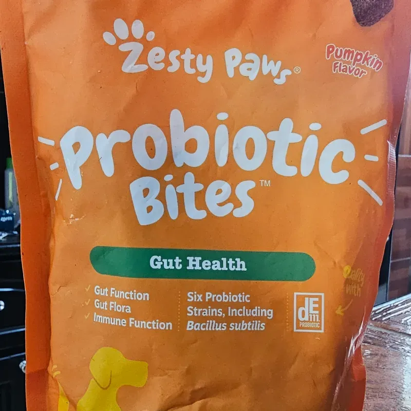 ZESTY PAWS PROBIOTIC BITES 