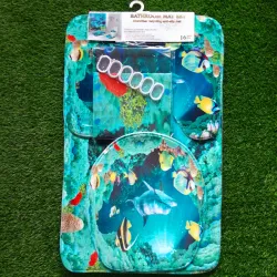 Juego de alfombras para el baño 