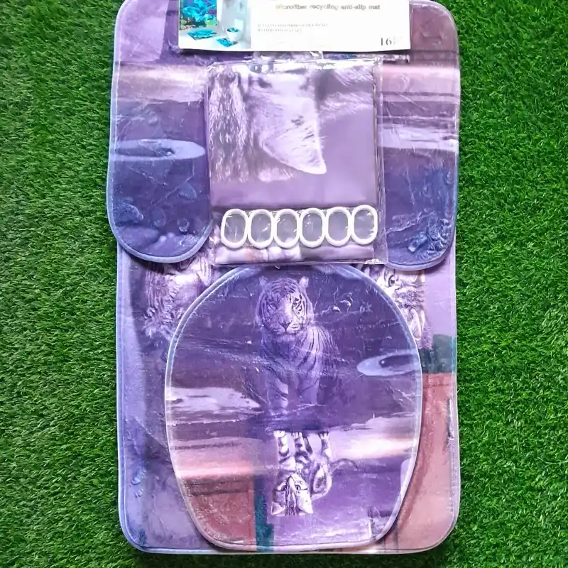 Juego de alfombras para el baño 