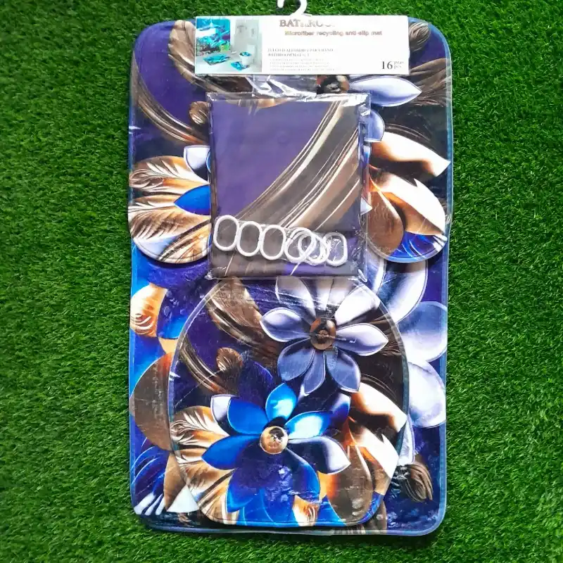 Juego de alfombras para el baño 