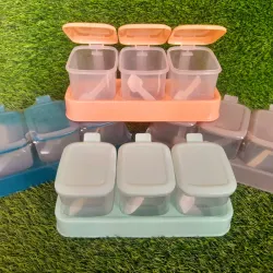 Juego de pozuelos para condimentos