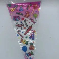 ‼️Bolsa de nylon para caramelos en forma de cono‼️