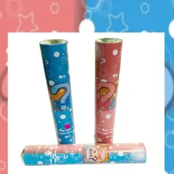 ‼️Cañon de confeti de revelacion de sexo 30 cm‼️