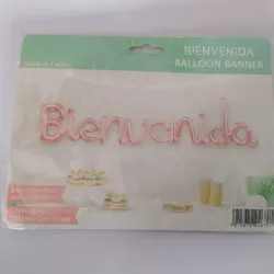 ‼️Cartel de globos de Bienvenida‼️