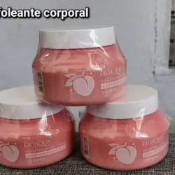EXFOLEANTE CORPORAL BIOAQUA DURAZNO